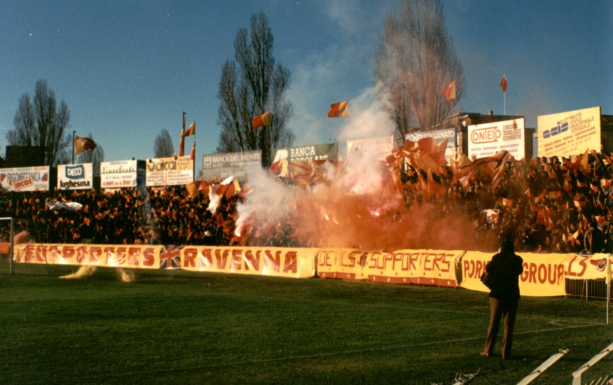 Ultras Ravenna 1994: la fanzine Anno III n. 7 Ravenna - Cesena